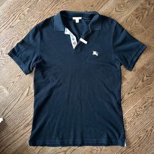 Men’s Burberry black Polo size M